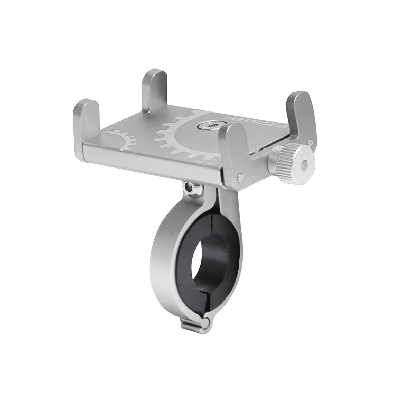 360 Rotate Metal Motorcycle Bicycle Phone Holder Aluminum Alloy Anti-slip Bracket Support GPS Clip Bike Phone Stand for iPhone