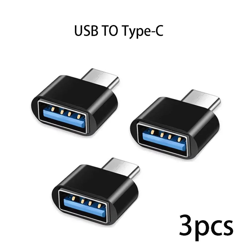 USB3.0 Mobile Phone Adapter Type C to USB Adapter USB-C Male To USB Female High Speed Data Connector For Xiaomi PC MacBook Phone