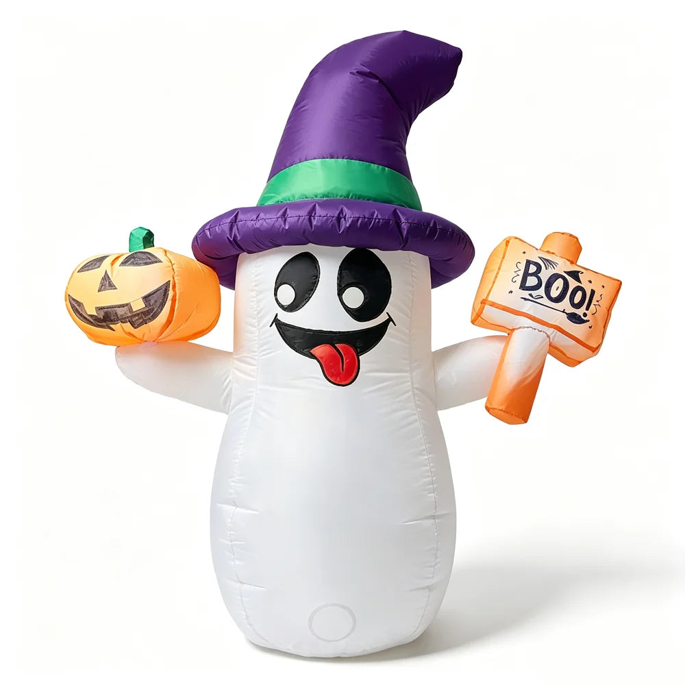 5-Foot LED Halloween Ghost Inflatable