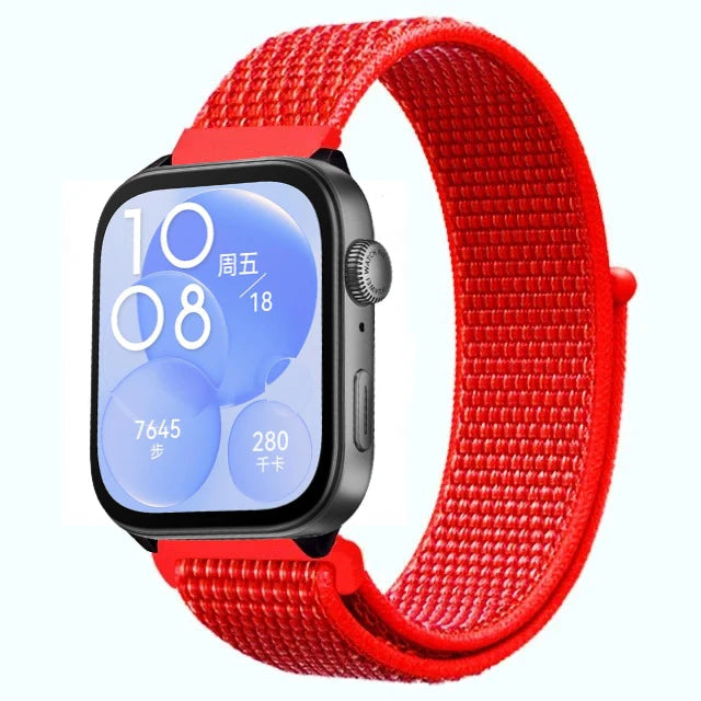 Nylon Loop Strap For Huawei Watch Fit 5/4/3 Sport Breathable Replacement Bracelet Wristband Huawei Watch Fit 4 5 Pro Accessories
