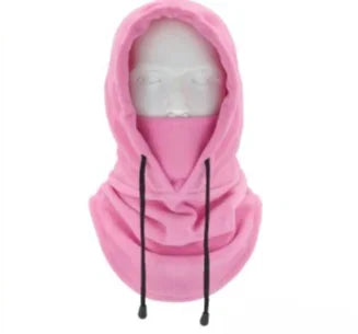 Winter Thermal Fleece Hat Hooded Outdoor Windproof Skiing Sport Men Women Neck Warmer Balaclava Cycling Face Mask Masked Caps