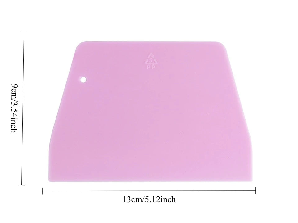 Multipurpose Dough Cutter Bowl Scraper for Bread Dough Fondant Cake Cream Spatula DIY Pastry Cutters Scrapers Kitchen Baking Kit