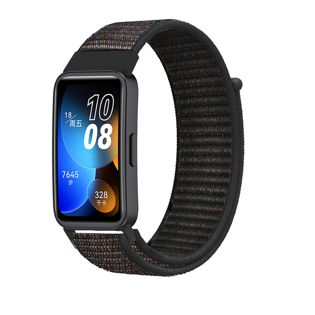 Strap for Huawei Band 10 8 9 7 Band Accessories Nylon Loop Smart Watch Replacement Belt Wristband Sport Bracelet Band 7 Bracelet