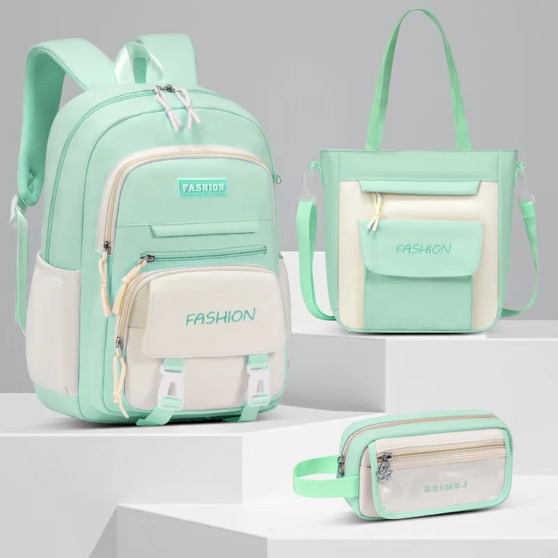 School Bags Girls Backpack Back Pack For Teenager Women Children Female Schoolbag Primary High Bagpack Class Teens Book Bag