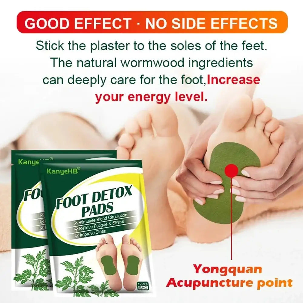 Herbal Foot Care Patches – 12 or 24 Pack