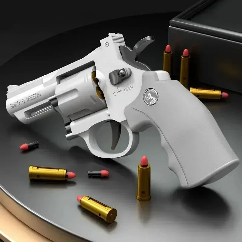 Continuous Firing Soft Dart Bullet Toy Gun ZP5 357 Revolver Launcher Pistol CS Outdoor Battle Game for Kids Adults Play