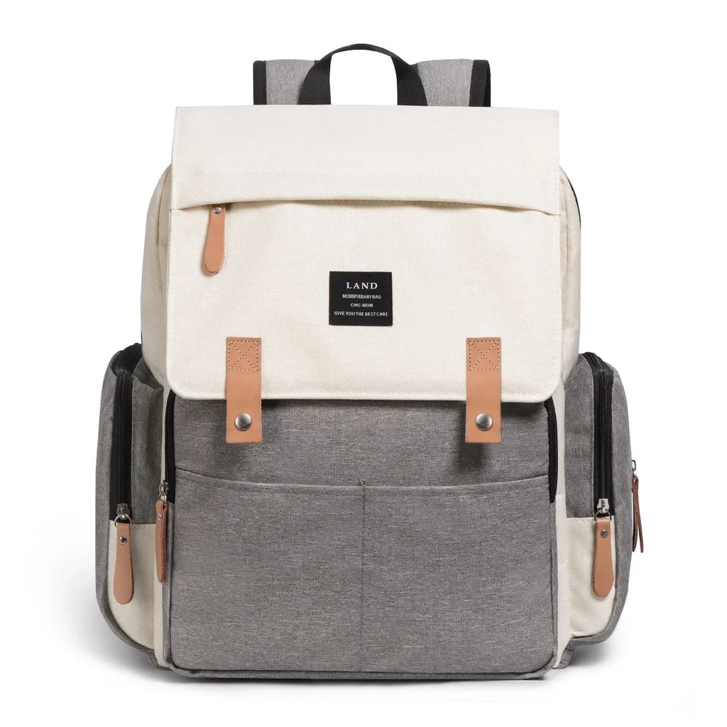 2022 Fashion New Baby Diaper Bag Backpack Multifunctional Diaper Bag Organizer with Thermal Milk Bottle Bag Baby Bags for Mom