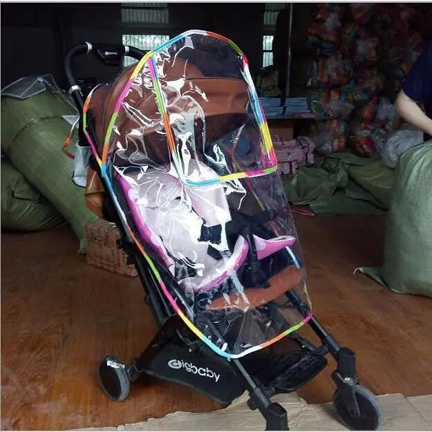 Baby Stroller Rain Cover Stroller Rain Cover Baby Walking Artifact Raincoat Rain Cover Dust Cover Dog Stroller Rain Cover Poncho