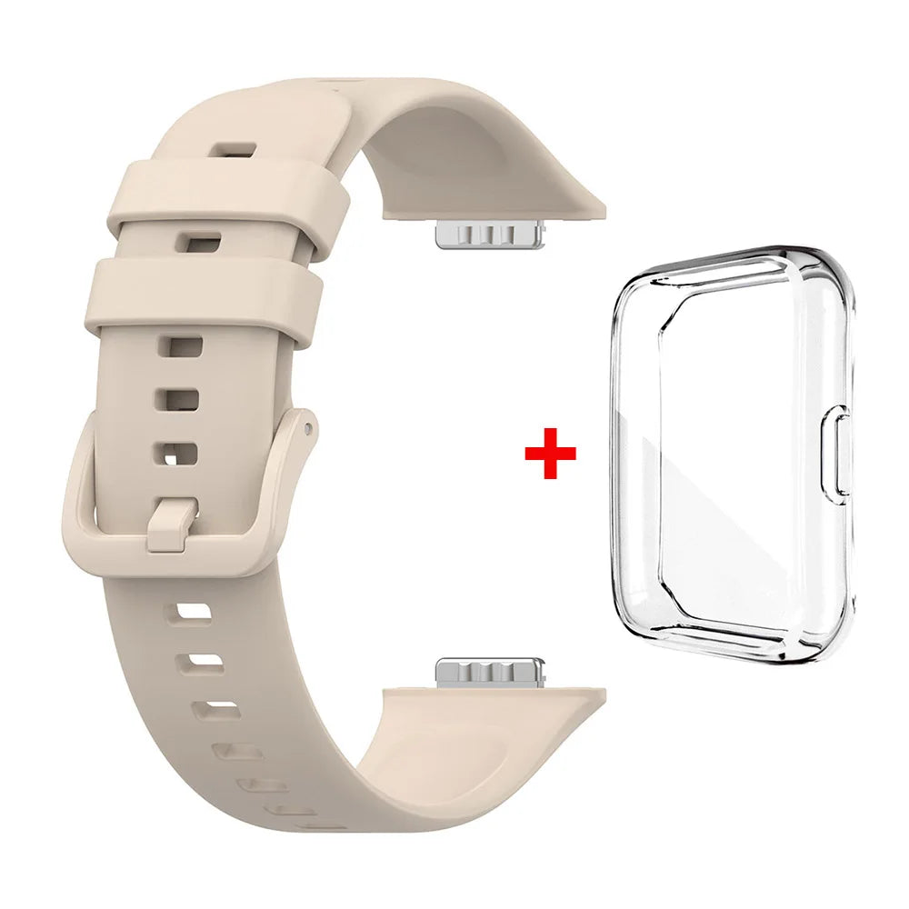 Silicone Strap For Huawei Watch Fit 2 Active Bracelet Watchband for Huawei Watch Fit2 Band
