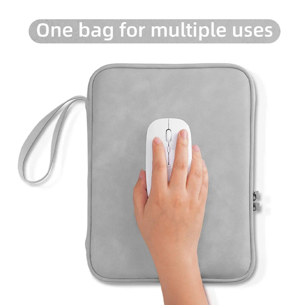 Tablet Sleeve Bag for iPad Pro 12.9 11 inch iPad 10th Air 5 4 3 10.9 10.2 inch 9th 8th 7th Generation Waterproof Zipper Pouch