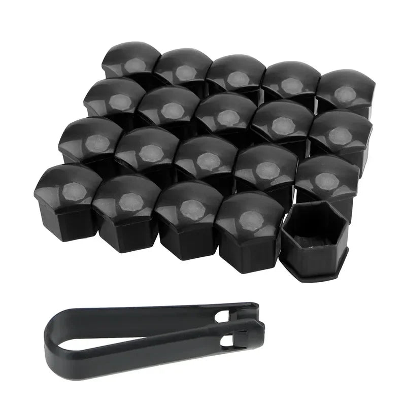 17/21/19mm 20PCS Car Wheel Nut Caps Protection Covers Caps Anti-Rust Auto Hub Screw Cover Car Tyre Nut Bolt Exterior Decoration
