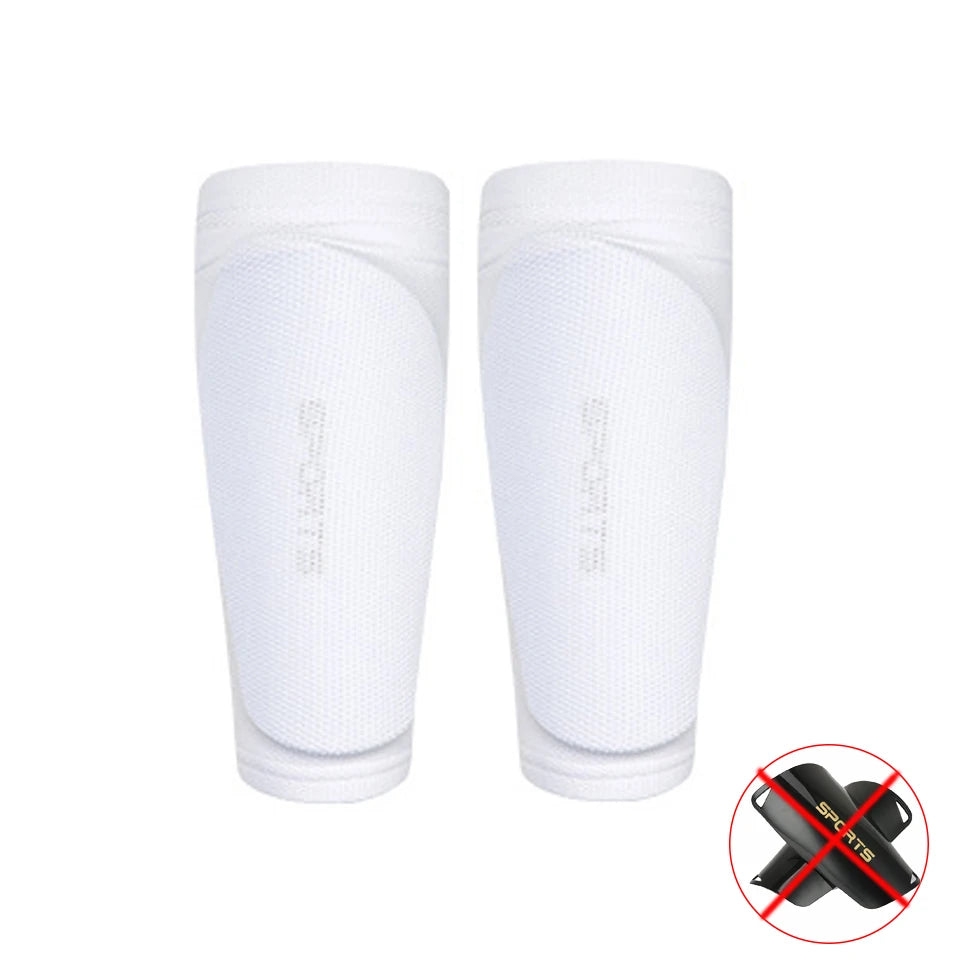Loogdeel 1 Pair Shin Guard Sleeves Soccer Youth Calf Support Men Kids Football Leg Sleeves Adult Sports Compression Sleeves