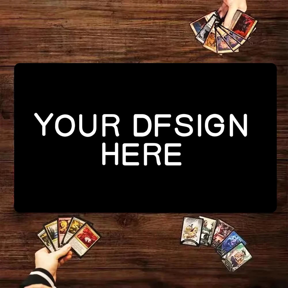 Custom TCG Playmat 24"X14" Personalized Play Mat Custom Board Game Mats With Zones Magic Tabletop Accessories Trading Card Games