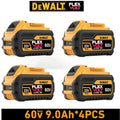 DeWALT 100% Original Battery 20V/60V 9000mAh MAX FlexVolt for DCB200 DCB205 DCB206 DCB209 DCB182 Power Tool Battery Air Transpor