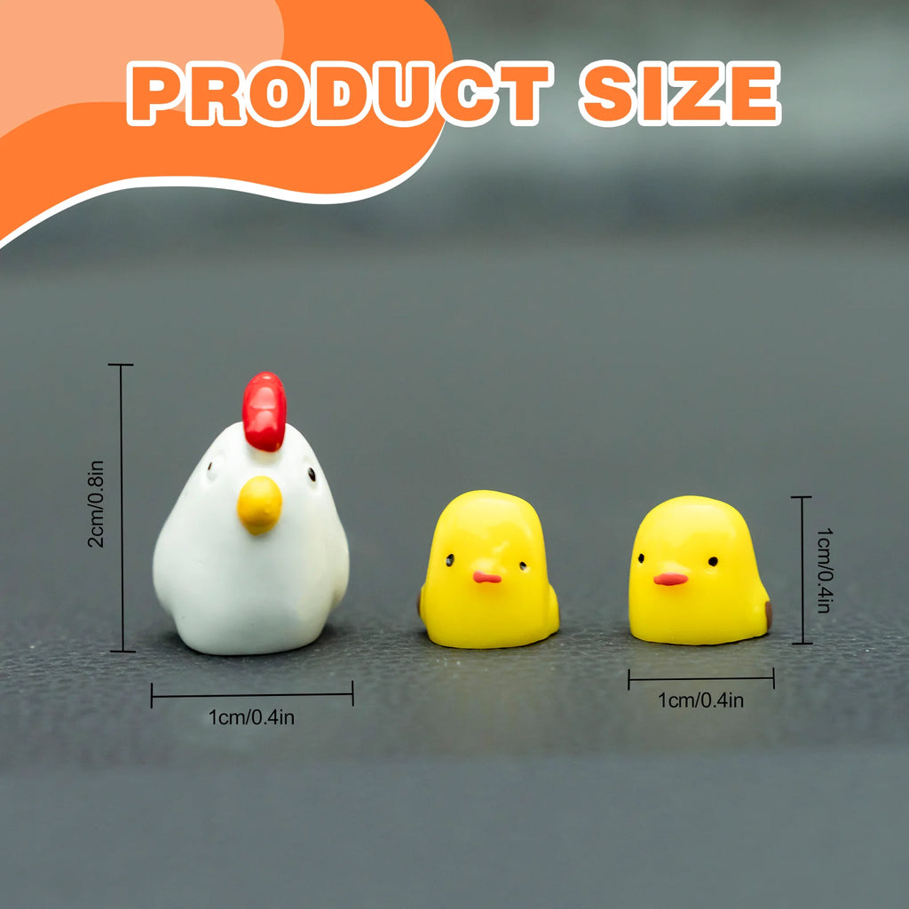 Cute Mini Animal Car Dashboard Accessories Fun Animal Car Rear View Mirror Decor Interior Ornaments Fairy Garden Home Car Gifts