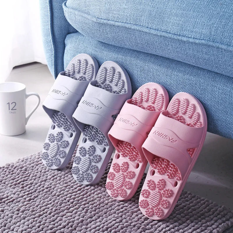 Spa Slippers Indoor Home Non-slip Quick Dry Massage Shower Shoes