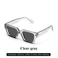 Ruiao Retro Black Millionaire Shades Luxury Sunglasses 2026 For Men Designer Famous Brand Square Sun Glasses Man Women Sunglass