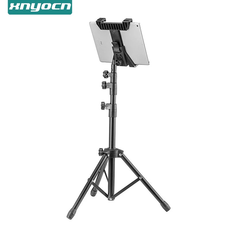 New Adjustable Tablet Tripod Floor Stand Universal Tablet Holder Mount Tablet Support Bracket for 7-11 inch Tablets Pad for Ipad