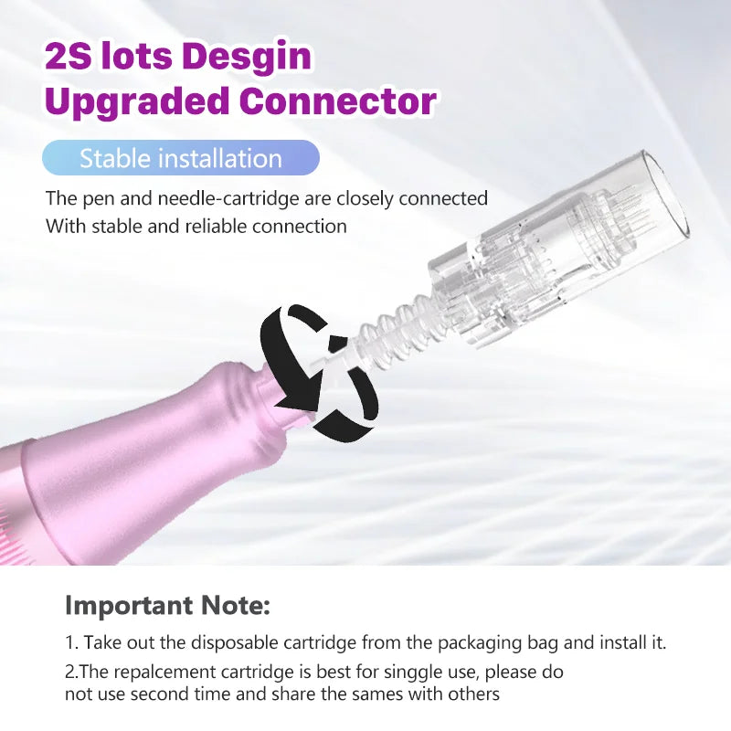Authentic Dr. Pen Ultima M7 12Pcs 0.25mm Needles Multi-function Facial Mesotherapy Skin Wireless Electric Derma Beauty Device