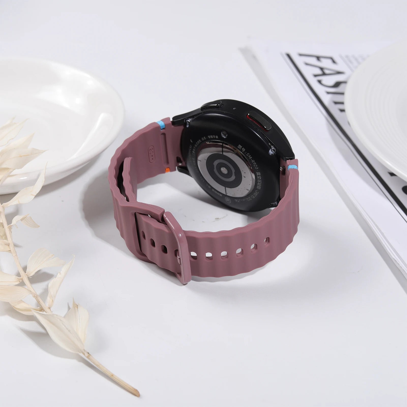Original Sport Straps for Samsung Galaxy watch 4/5 Pro/6/7/6 classic 44mm 40mm 45 Silicone bracelet correa Galaxy watch 7 Band
