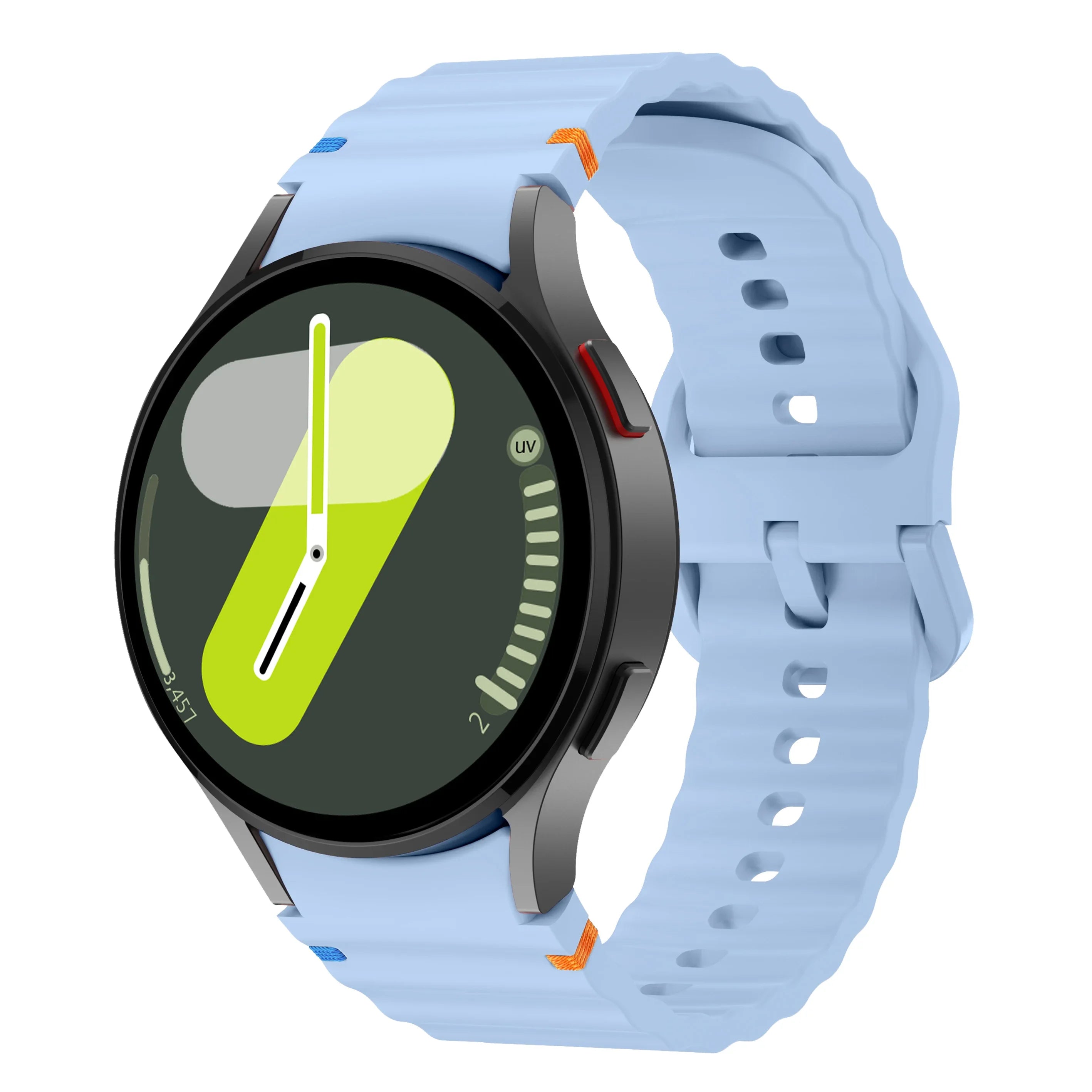 Original Silicone Band for Samsung Galaxy Watch 7 6 5 4 44mm 40mm 5Pro 45mm Bracelet for Galaxy Watch 4 6Classic 43mm 47mm Strap