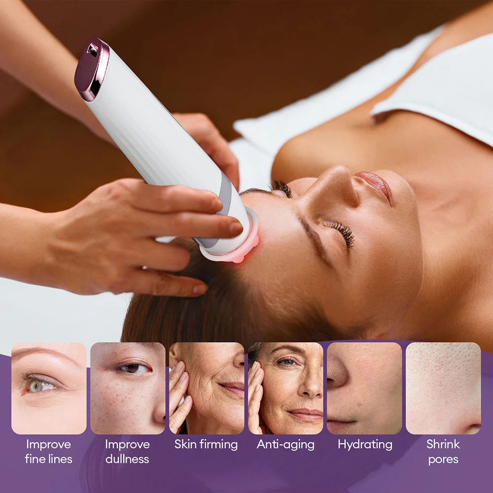 4 Tips CO2 Bubble Pen Aqua Skin Face Cleansing SPA Beauty Device CO2 Pods Massager Portable Oxygen Bubble Facial Machine
