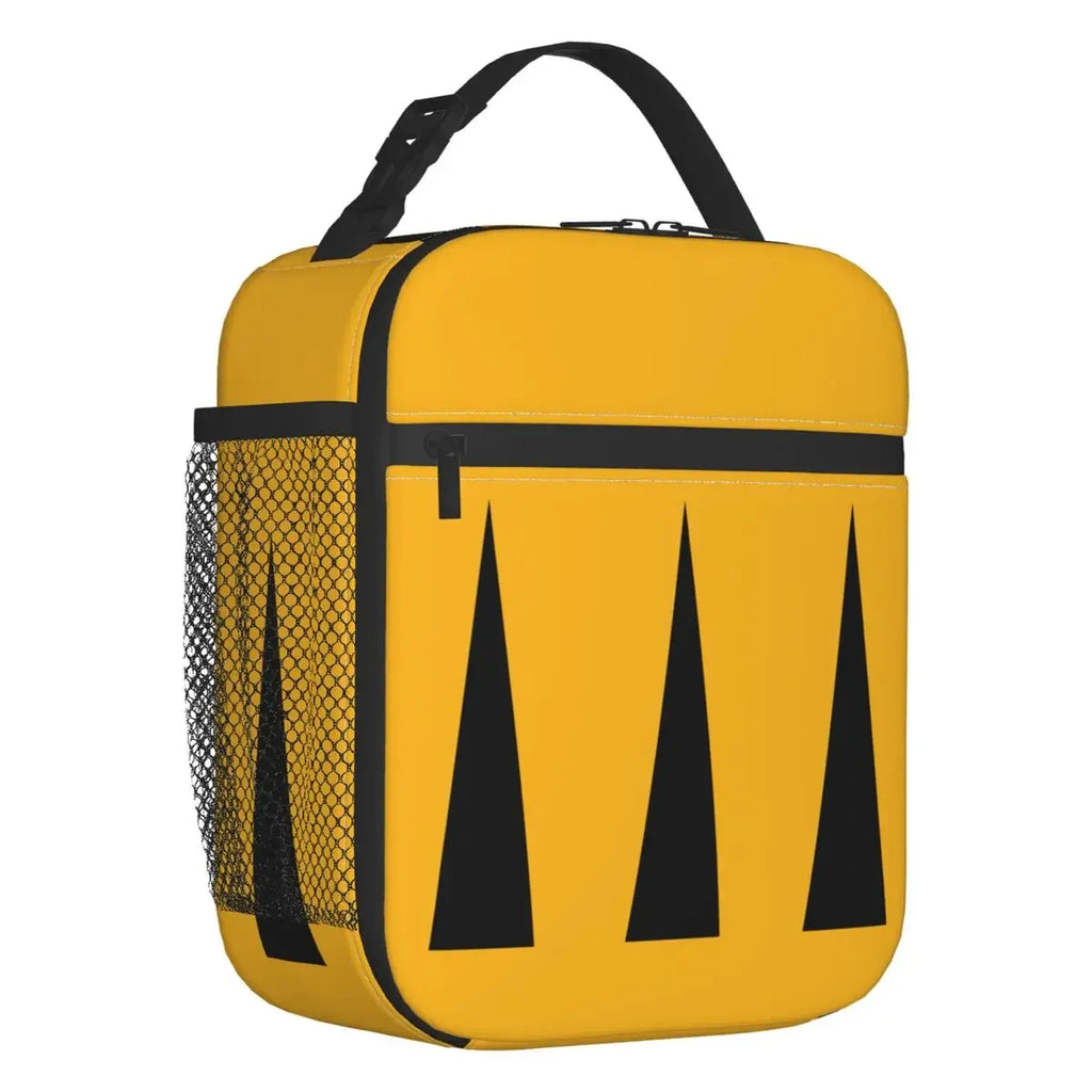 Custom Golf Logo Reusable Lunch Bag Warm Cooler Insulated Lunch Box with Pocket for Men Women Student School Trip Picnic