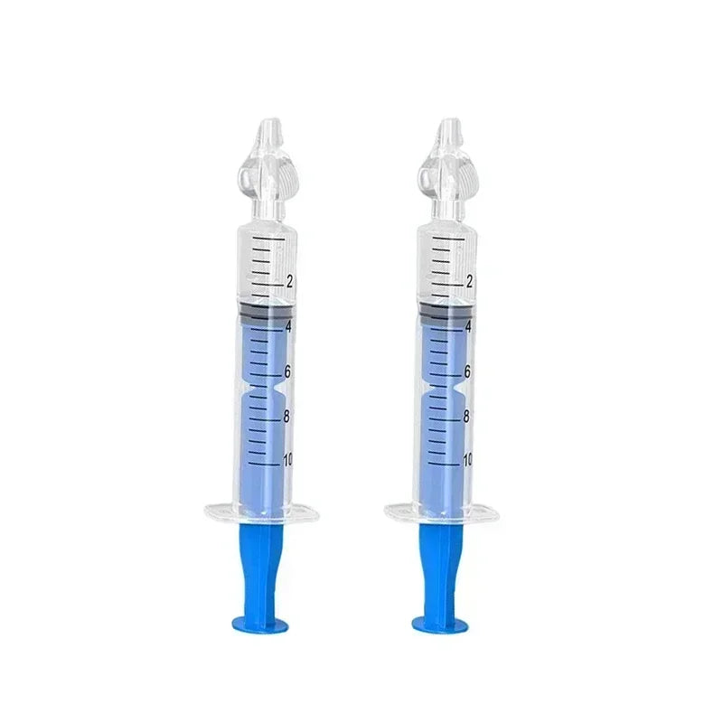 Needle Tube Baby Nasal Aspirator Syringe Baby Nose Cleaner Kids Rhinitis Nasal Washer Reusable Nasal Irrigator Washing for Child