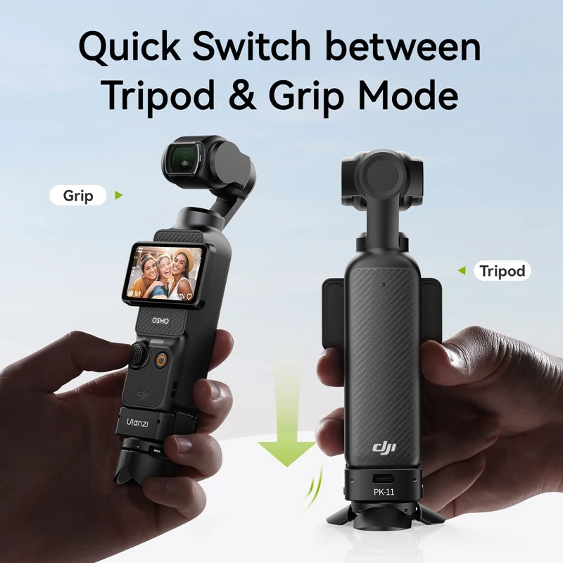 Ulanzi Pocket 3 Mini Tripod /Arri Locating Base for DJI Osmo Pocket 3