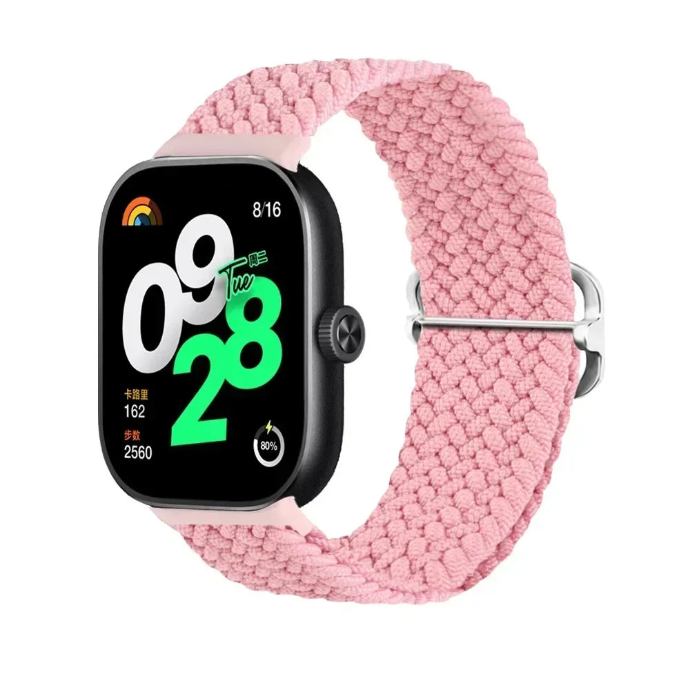 Nylon Strap for Xiaomi Redmi Watch 4/5/6 Adjustable Wristband Sport Watchband for Mi band 9 Pro/Mi Band 8 Pro Belt Accessories