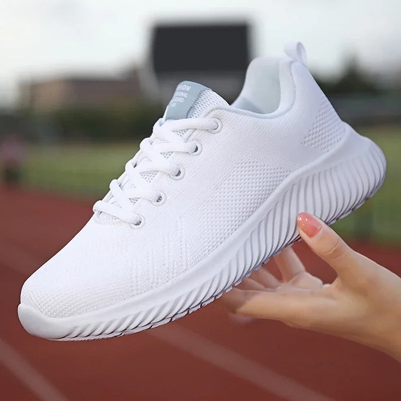 Women Sneaker Breathable Casual Running Sports Shoes Summer 2024 Jogging Walking Shoes Ladies Platform Sneakers Female Shoes