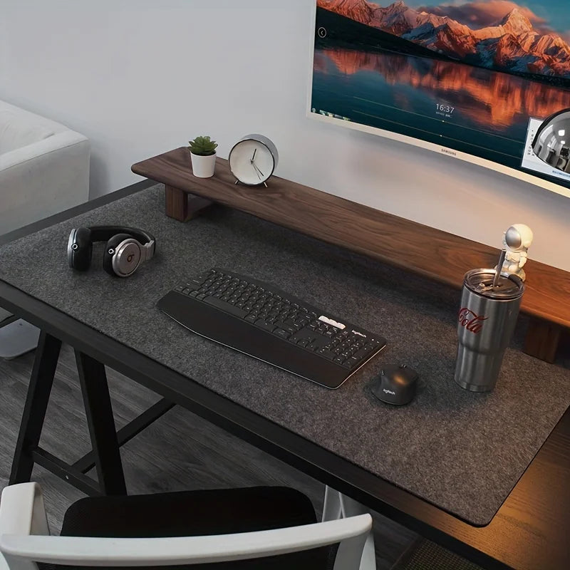 Large Size Gaming Mouse Pad Non-slip Wool Felt Mousepad Office Desk Mat Protector Table Laptop Cushion Keyboard Mat Premium