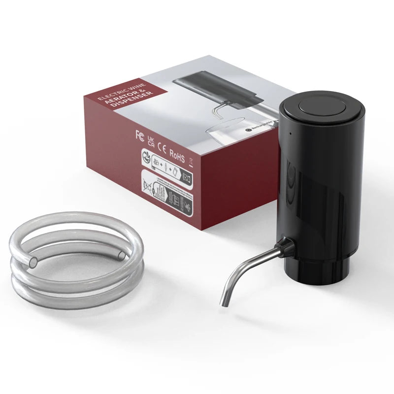 Rechargeable Electric Wine Aerator Dispenser One-touch Automatic Wine Decanter Intelligent Bar Accessories Tool