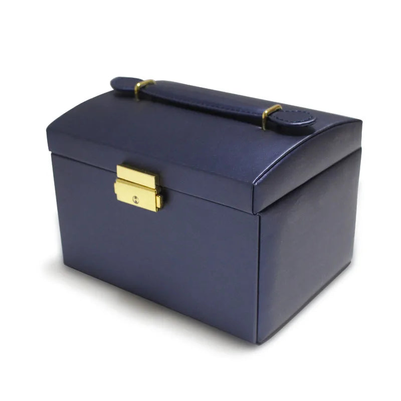 1Pc, Lock Arch Three-Layer Jewelry Box, Suitable for All Kinds of Jewelry Storage Bags