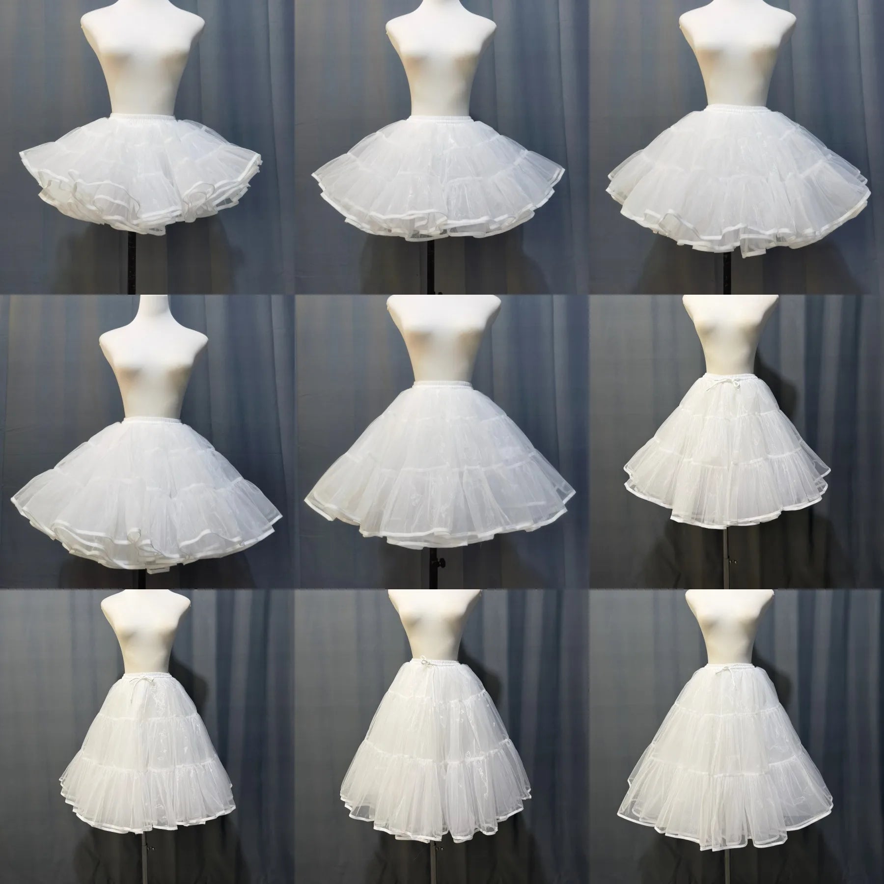 Lolita Super Stuffed Petticoat Boneless Violent Skirt Support Soft Yarn Short Duck Butt Korea Japan New