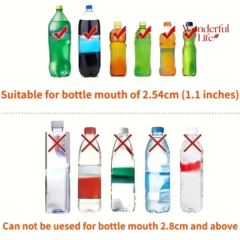 2 In 1 Watering Nozzle Sun Flower Automatic Watering Waterer Gardening Beverage Bottle Succulent Irrigation Tools