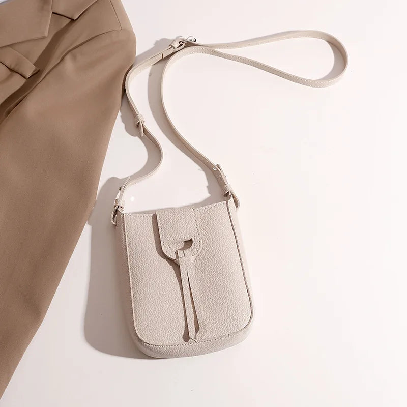New Women Handbags Fashion Female PU Leather Shoulder Bags Phone Purse Ladies Large Capacity Crossbody Bags Small Portable Flap