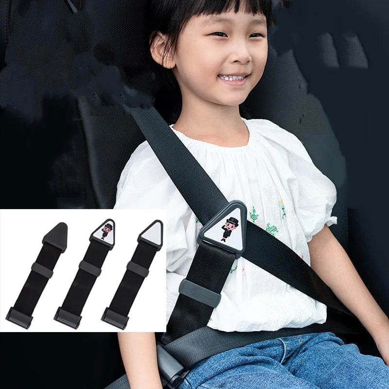 Adjuster Children Kid Car Safety Belt Universal Car Baby Safety Seat Strap Belt Buckle Seat Belt Correction Tape