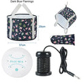 Detox Foot Spa Bath Massager Foldable Electric Foot Bath Foot Calf Footspa Massage Whirlpool Care Machines Lon Relieves Fatigue