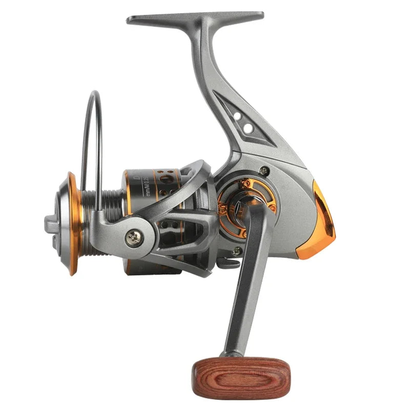 DC 1000~7000 Series,5.2:1 Gear Ratio,26LB Max Drag,CNC Metal Spool,Spinning Fishing Reel,For Freshwater Saltwater fishing tools