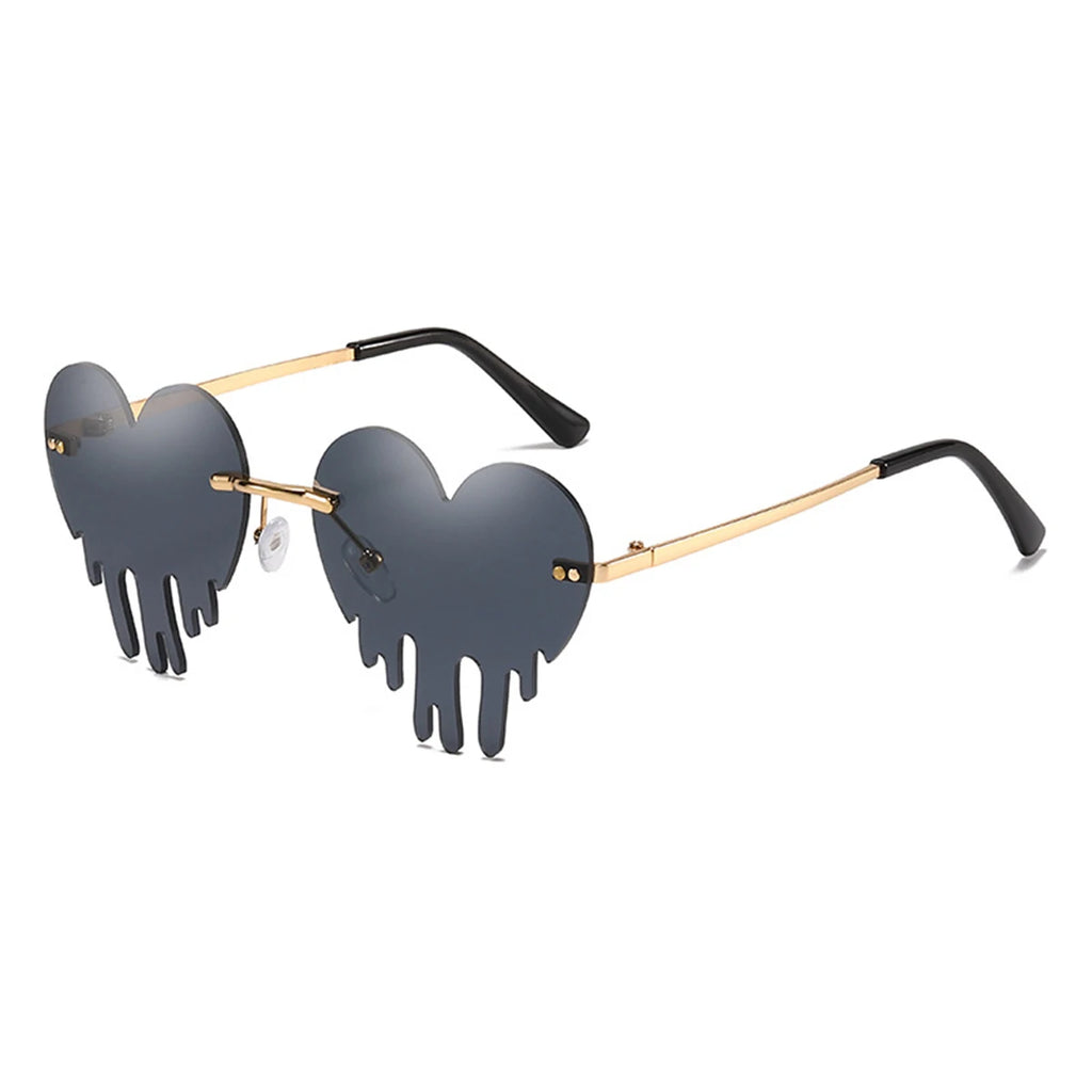 New Trend Personality Sunglasses Colorful Ocean Tears Sunglasses Sunglasses for Men and Women Halloween Christmas.