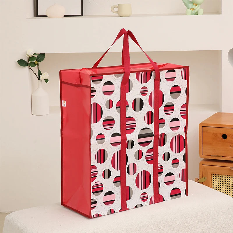 Women Reusable Shopping Bag Large Capacity Non-Woven Fabric Travel Storage Bags Durable Female Handbag Tote Shopper Eco Bag