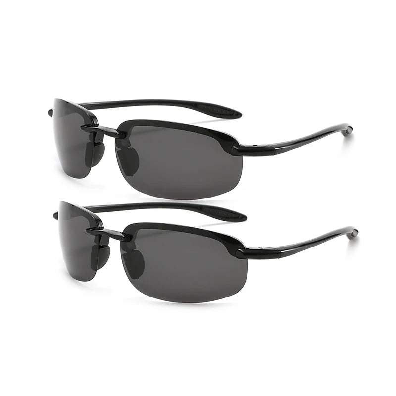 Polarized Sports Sunglasses TR90 Material Flexible & Durable - UV Protection for Driving Fishing Golf Cycling Unisex