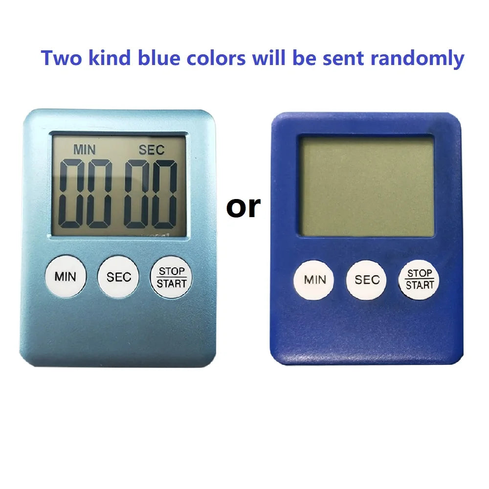 Magnetic Kitchen Timer Digital Cooking Baking LCD Count Down Up Loud Alarm Countdown Alarm Magnet Clock Sleep Clock Kitchen Sup