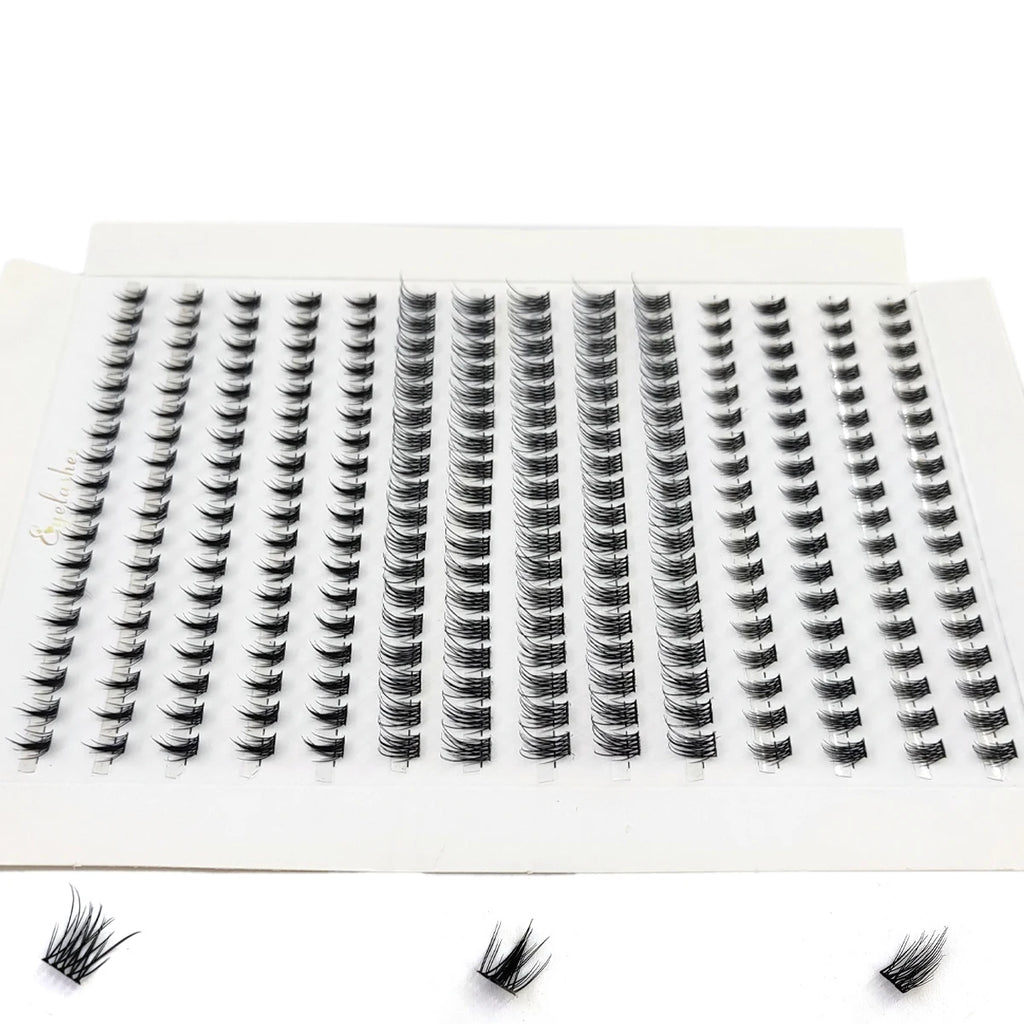 New 14 rows bottom black lower eyelashes cartoon eyelashes natural lower eyelashes soft bundle eyelashes hot cartoon eyelas