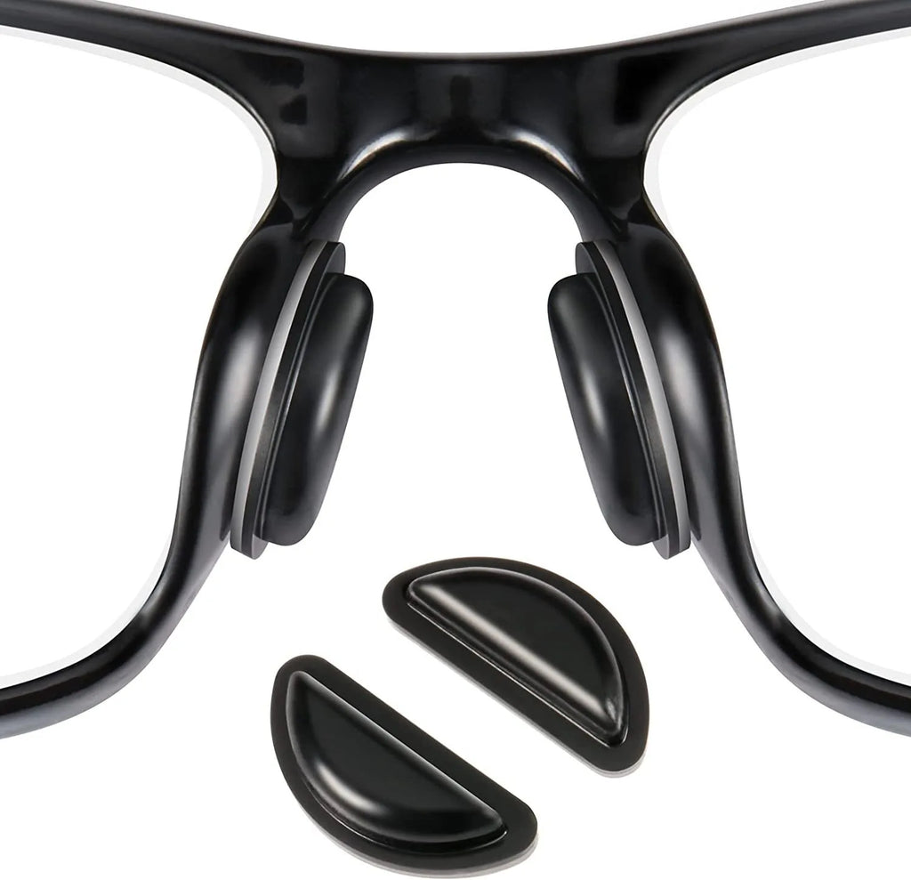 10 Pairs/Packs Adhesive Nose Pad, Eyeglass Nose Pads Stick On Silicone Anti-Slip for Sunglasses Thin Nose Pads Eyeglasses