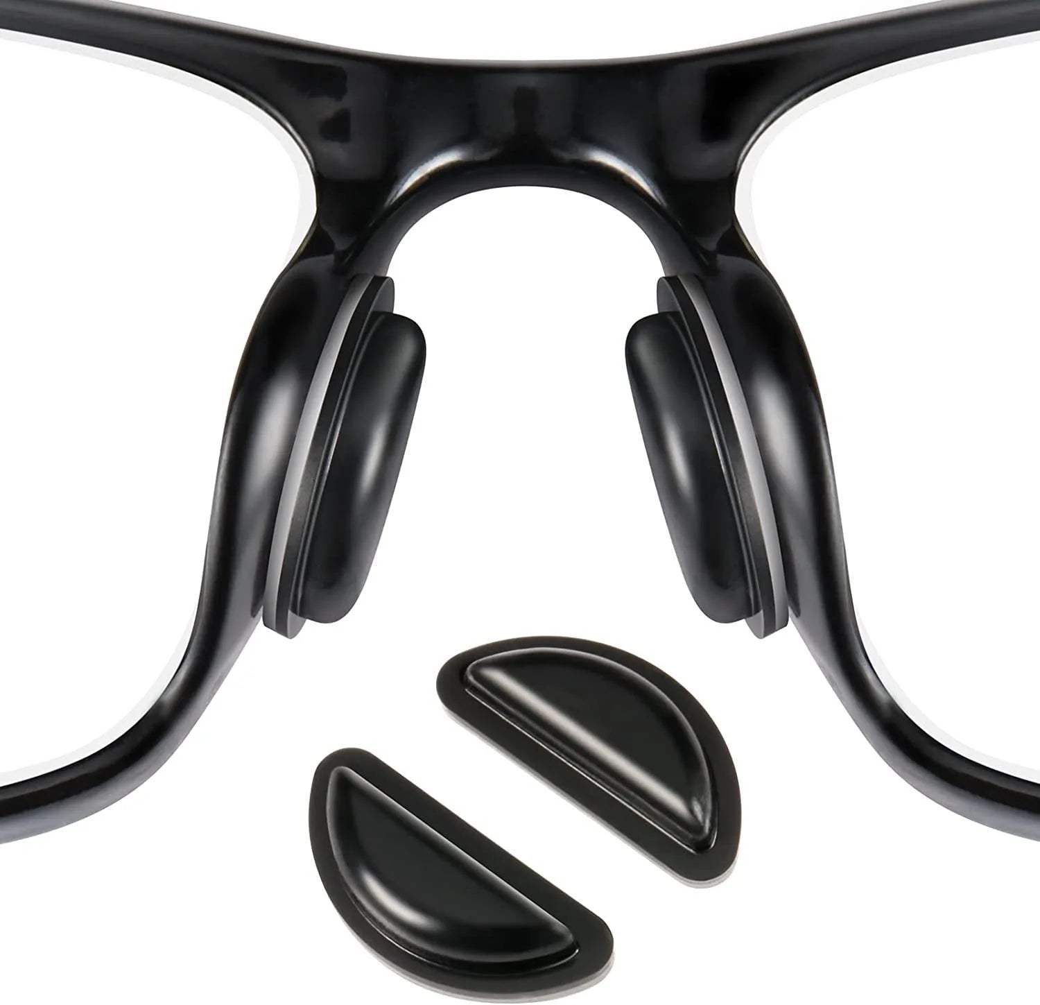 10 Pairs/Packs Adhesive Nose Pad, Eyeglass Nose Pads Stick On Silicone Anti-Slip for Sunglasses Thin Nose Pads Eyeglasses