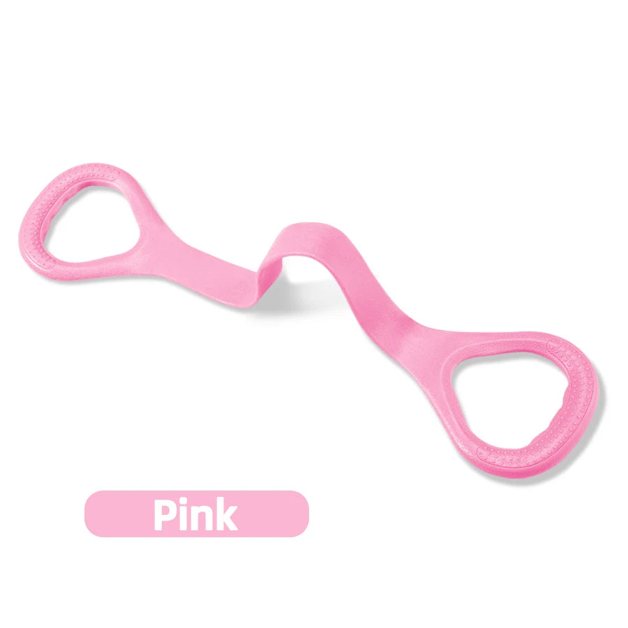 8 Fitness Resistance Band for Workout Arm Back Shoulder Exercise Elastic Training Band for Yoga Pilates Fitness Equipment