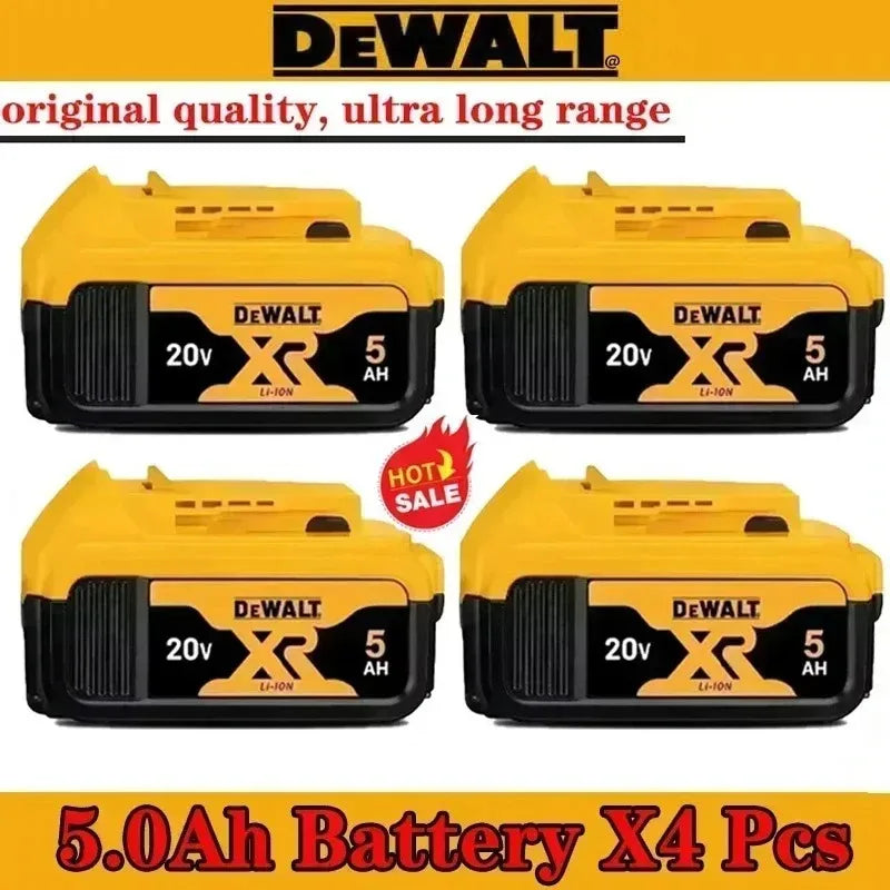 Original Dewalt 20V Battery, 2.0Ah-9.0Ah Battery DCB200 DCB609 DCB206 DCB606 DCD805 For Dewalt Power Tool Replacement Battery