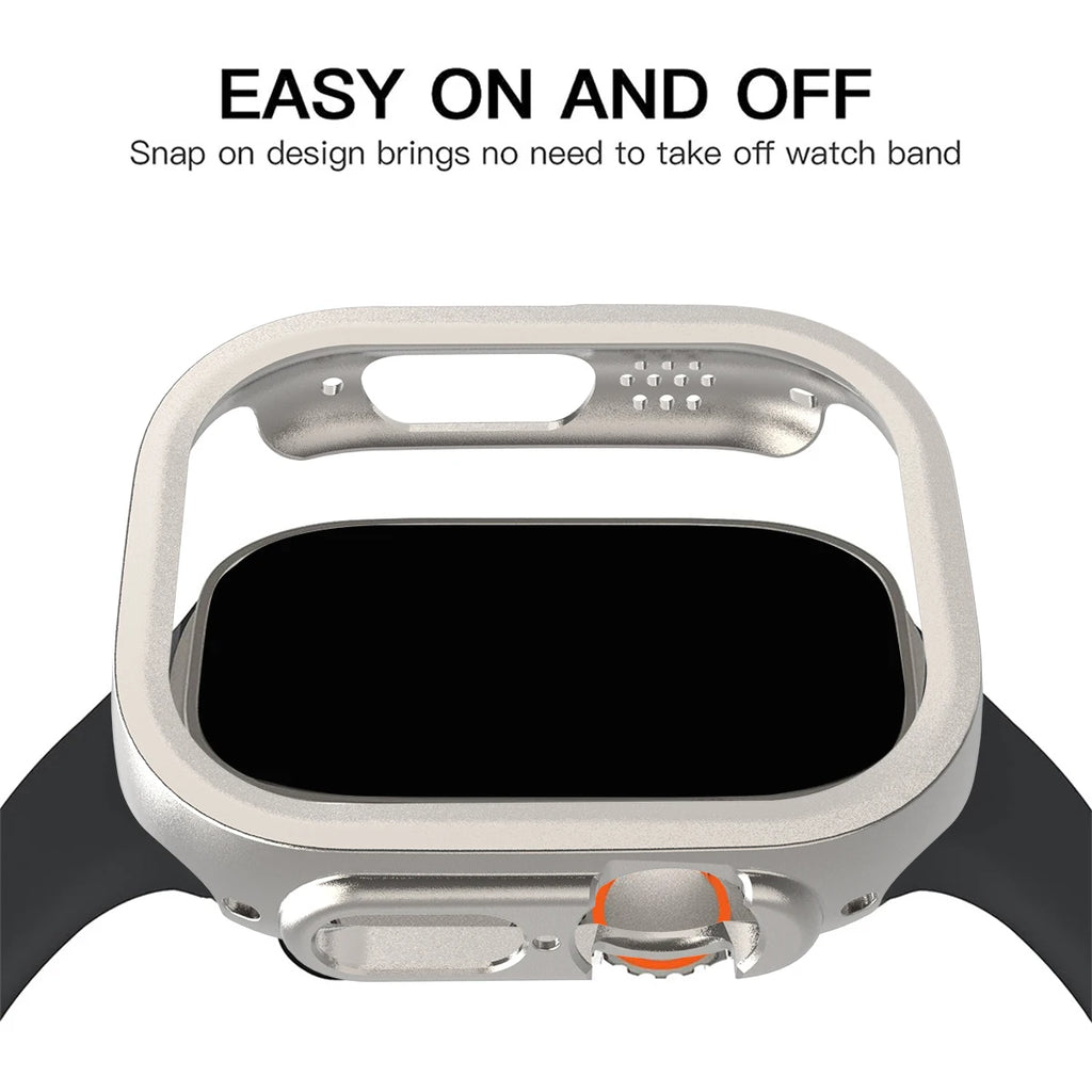 Matte Cover for Apple Watch Ultra 2 49mm Case Hard PC Shockproof Edge Protective Bumper iWatch Series Ultra 49 mm Accessories